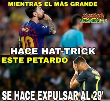 Los memes se muestran confundidos ante la expulsión de CR7