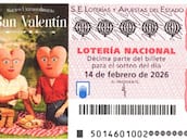 Lotería Nacional: comprobar los resultados del Sorteo Extraordinario de San Valentín de hoy, sábado 14 de febrero