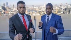 Joe Joyce y Daniel Dubois.