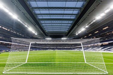 Instantánea de la cubierta retráctil del nuevo Santiago Bernabéu.