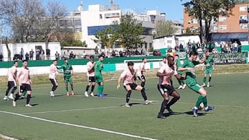 El CF Pozuelo de Alarcón ganó al SAD Villaverde San Andrés (0-1) en el encuentro correspondiente a la Jornada 41 en el Grupo 7 de Tercera División RFEF disputado en la Ciudad Deportiva Boetticher de Madrid.