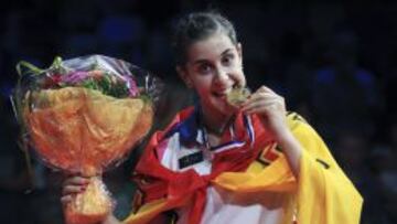 Carolina Marín, campeona del mundo de bádminton
