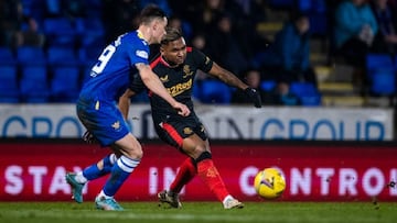 Alfredo Morelos habló de la posibilidad de ir a la Premier League.