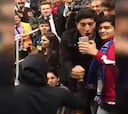 ¡Hinchas del Inter recibieron como ídolo a Iván Zamorano!