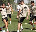 Última sesión del Madrid antes del choque ante el Granada