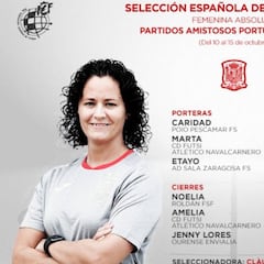 Convocatoria de Claudia Pons tras casi nueve meses sin partidos