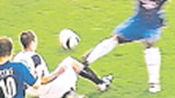 La entrada de Essien.