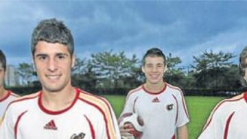 <b>Un póker de gran lujo.</b> Iago Falqué, Fran Mérida, Aquino y Bojan están demostrando su gran calidad en este Mundial. Ante Francia, acabaron jugando juntos y el equipo dio una buena imagen. Ahora toca repetir ante Ghana. No será fácil, pero saben que la historia tiene que acompañarles...