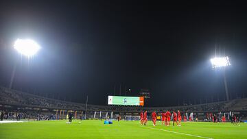  General View Stadium during the game Pumas UNAM vs Toluca corresponding to Round 04 of the Torneo Apertura 2023 of the Liga BBVA MX, at Olimpico Universitario Stadium, on August 18, 2023.

<br><br>

Vista General del Estadio durante el partido Pumas UNAM vs Toluca, correspondiente a la Jornada 04 del Torneo Apertura 2023 de la Liga BBVA MX, en el Estadio Olimpico Universitario, el 18 de Agosto de 2023.