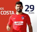 Diego Costa cumple 29 años 'sufriendo' al Profe Ortega