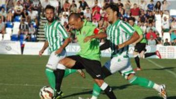 Instante del partido.