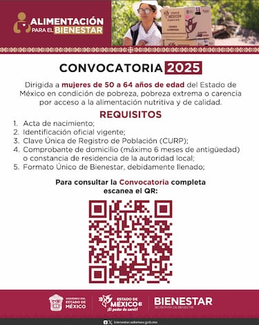 Inicia registro de Alimentación para el Bienestar 2025: requisitos y cómo inscribirte para recibir despensa gratis 