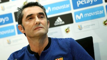 Valverde: "Lo de Neymar se supera mirando hacia delante"