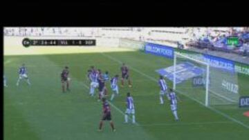 El Deportivo protest車 un gol anulado a Nelson Oliveira