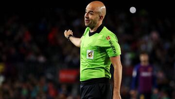 Árbitros para los partidos de Copa del fin de semana