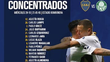 La ausencia de Emmanuel Más y la presencia por primera vez en el banco de suplentes del arquero boliviano Carlos Lampe fueron las principales noticias.