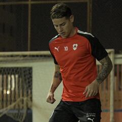 James Rodríguez, 45 días sin jugar en Al Rayyan