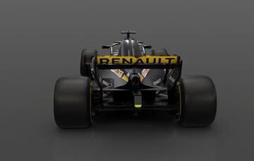 Así es el nuevo Renault RS18, el monoplaza en el que Carlos Sainz tiene puestas sus esperanzas para 2018.