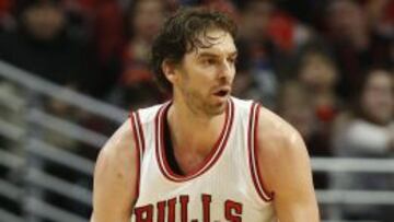 Avanzan los Chicago Bulls con otro 'doble doble' de Pau Gasol
