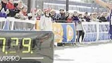 <b>FIJO.</b> Paquillo batió en 2002 el registro mundial de 20 km. marcha.