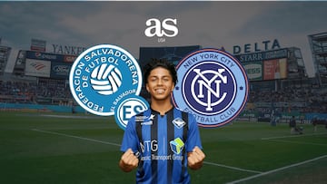 Ronald Arévalo, de El Salvador Sub 20 al NYCFC de la MLS