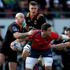 España vence a Alemania (15-32) pero se le escapa el bonus