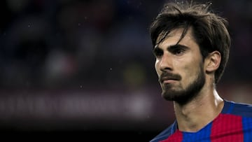 El centrocampista del Barcelona, Andr&eacute; Gomes.