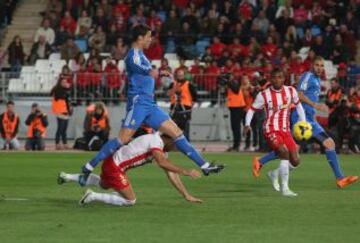 Cristiano Ronaldo marca el 0-1.