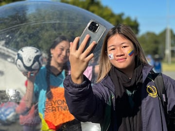 Así viven los hinchas la previa del duelo entre Colombia y Corea del Sur