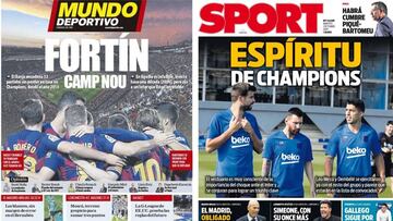 El Barça activa el chip de la Champions