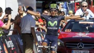 A REPETIR. Nairo Quintana ya se impuso en las Lagunas de Neila en la pasada Vuelta a Burgos.