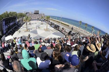 El skater mejor pagado vuelve a brillar en torneo de Barcelona