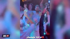 El capitán argentino se vio en una disco celebrando su triunfo Mundial, tras de haber pasado ya varios días de la final de Qatar 2022.