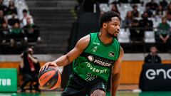 Andrés Feliz, base del Joventut, en un partido de la Liga Endesa.