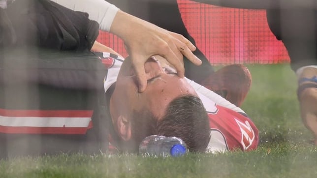 Preocupación por De Frutos: lesionado entre lágrimas