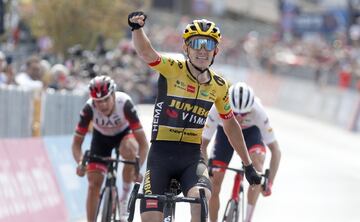 Bouwman, ganador de la etapa.