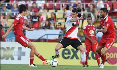 América vence a River Plate en amistoso en EE.UU.