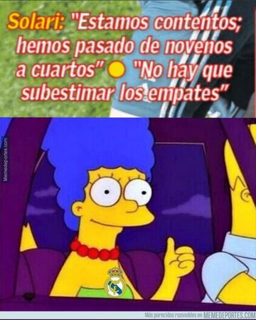 Solari protagonista de los memes de la derrota del Real Madrid