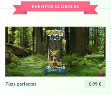 P&uacute;as Perfectas es una Investigaci&oacute;n Especial de pago en Pok&eacute;mon GO