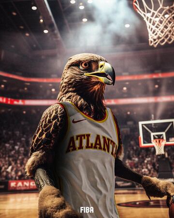 Las mascotas de la NBA cobran vida gracias a la IA