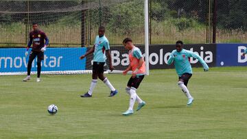 Los dirigidos por Héctor Cárdenas se preparan para los encuentros amistosos ante Suecia, Gales y Murcia Sub 21.