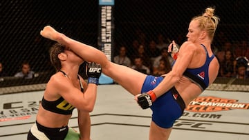This weekend’s UFC Fight Night features two women bound to challenge the winner of the Julianna Pena-Amanda Nunes rematch: Holly Holm and Ketlen Vieira.