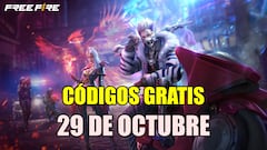 Free Fire | Códigos de hoy martes 29 de octubre de 2024: recompensas gratis