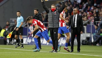 Debut de Giuliano Simeone con el primer equipo del Atl&eacute;tico ante el Granada.