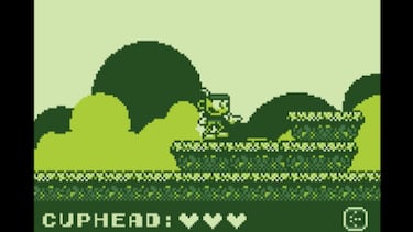 Así hubiese sido Cuphead en 1992 para Game Boy