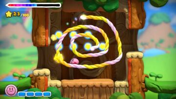 Captura de pantalla - Kirby and the Rainbow Curse (WiiU)