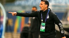 Así vivimos la conferencia de prensa de Scaloni y Otamendi