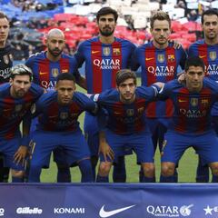 1x1 del Barça: Decepciona Messi, destacan Busquets e Iniesta