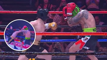 El exfutbolista y actor peruano Nicola Porcella podría ser sancionado con una millonaria multa por usar un símbolo patrio durante su pelea en el Ring Royale.