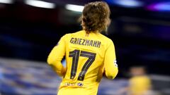 El atacante franc&eacute;s del Barcelona, Antoine Griezmann, durante un partido.